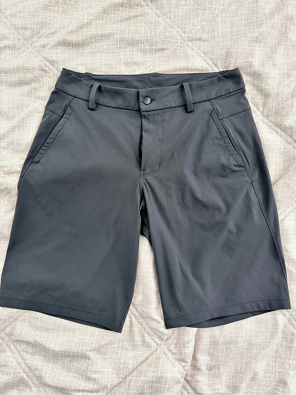 lululemon ABC Classic-Fit Short 10.5in *Warpstreme Men's Dark Gray Shorts 32
